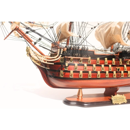 Ekskluzywny model żaglowca HMS Victory 86 cm, luksusowa dekoracja, prezent dla żeglarza